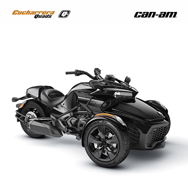 3wHEEL CanAm ONRoad Spyder F3 Negra del año 2022 by Cucharrera Quads