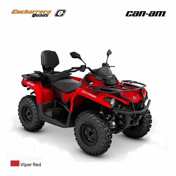 ATV Quad offroad CanAm OUTLANDER MAX 450 T rojo del año 2022 by Cucharrera Quads